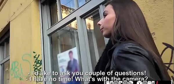  Mofos - Public Pick Ups - Euro Chick Sucks Dick in Elevator starring Carla Cross